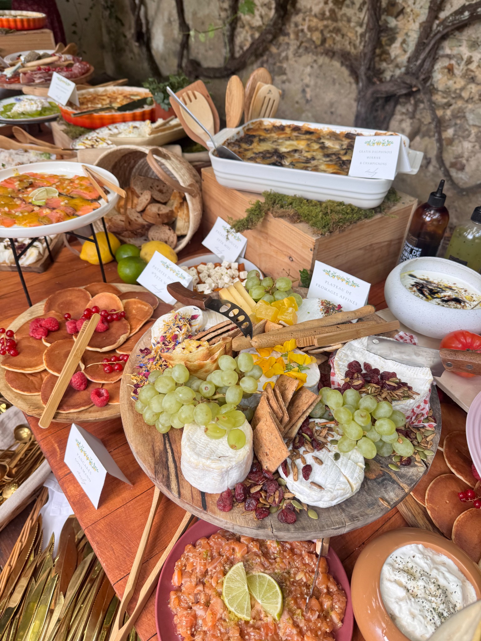 Brunch gourmand